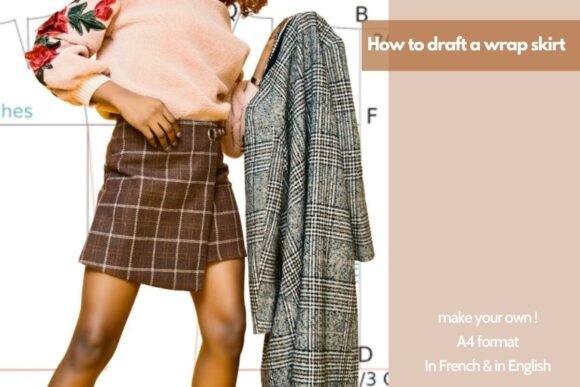 Download Wrap Skirt Drafting - Sewing DIY - Drafting Collection