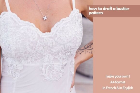 Download Bustier Pattern Drafting DIY - Drafting Collection